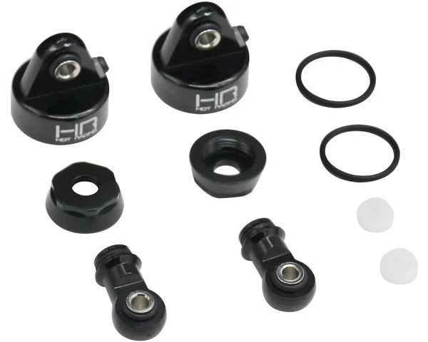 Hot Racing aluminum shock damper caps 