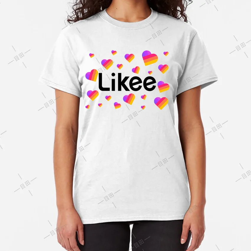 Ликээ футболка для приложения ликээ услышать 2019 забавная товары