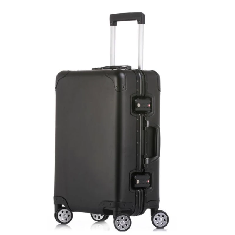 CARRYLOVE 2" 24" 2" 29 дюймов Спиннер алюминиевый дорожный костюм чехол Роскошный бренд чехол на колесиках для багажа на колесиках