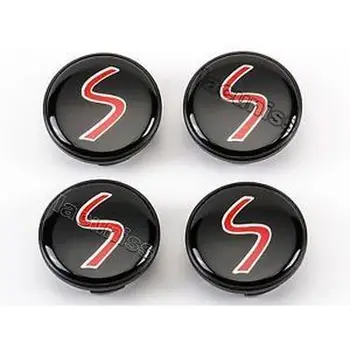

Embellecedores de tapacubos Mini S Negro Black (4 unidades de 54 mm) …