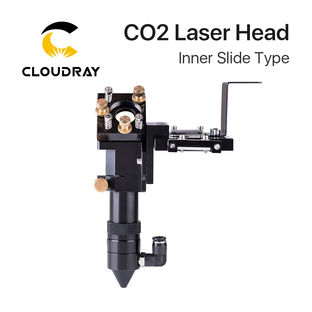 Cloudray Лидер продаж CO2 внутренний слайд Тип лазерная головка с пневматической
