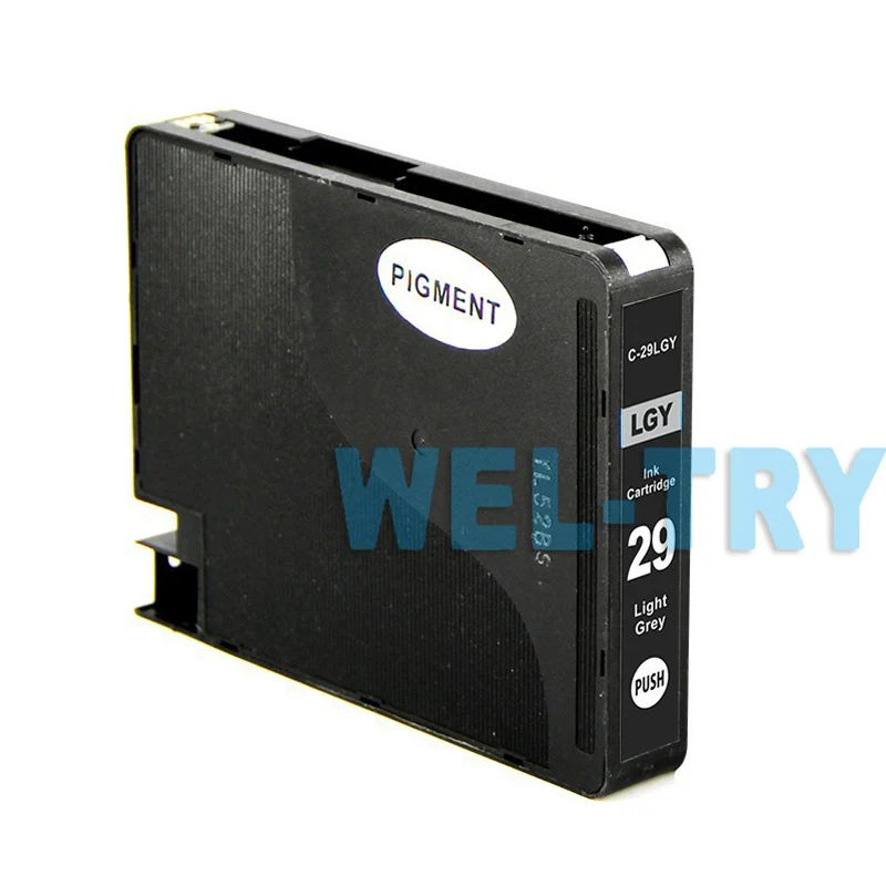 PGI-29 PGI29 чернильный картридж для принтера Canon PIXMA PRO-1, полностью пигментные чернила с чипами, 12 цветов