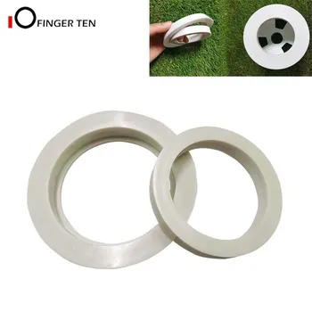 

2 Pcs Plastic Golf Putting Green Hole Cup Rings Training Aid Accessories Outdoor Equipments Putting Cup Rings