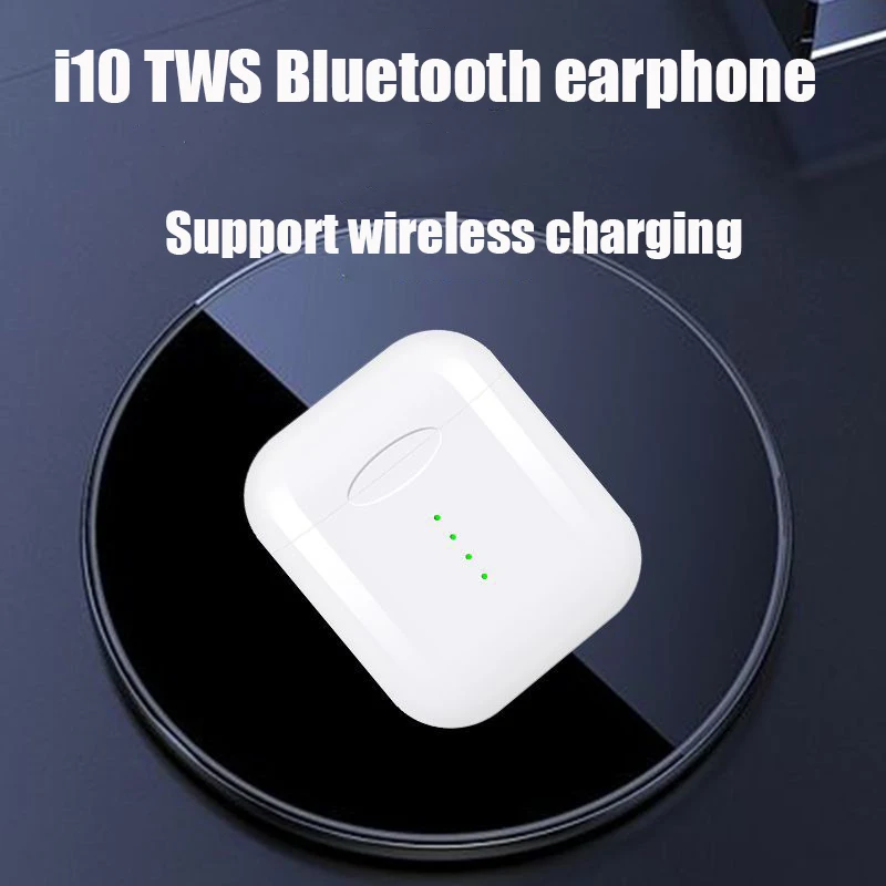 

I10 TWS Touch Control Bluetooth Wireless Charging Earphone I10 Max Earbuds with Airpots Charging Box for Smart Phone I7s I12 I9s