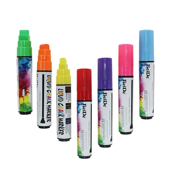 

15mm jumbo window markers neon chalk pens for chalkboard, whiteboard, blackboard