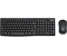 

Logitech MK235 Wireless Keyboard and Mouse Combo, AZERTY French Layout - Black