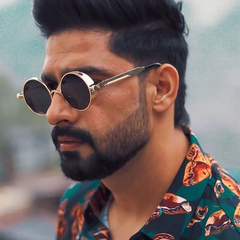 Круглые Солнцезащитные очки для мужчин и женщин модные дизайнерские спортивные