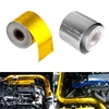 A Gold 2'' Thermal exhaust Tape Air Intake Heat Insulation Shield Wrap Reflective Heat Barrier Self Adhesive Engine 2 Inch 2/5M ► Photo 3/6