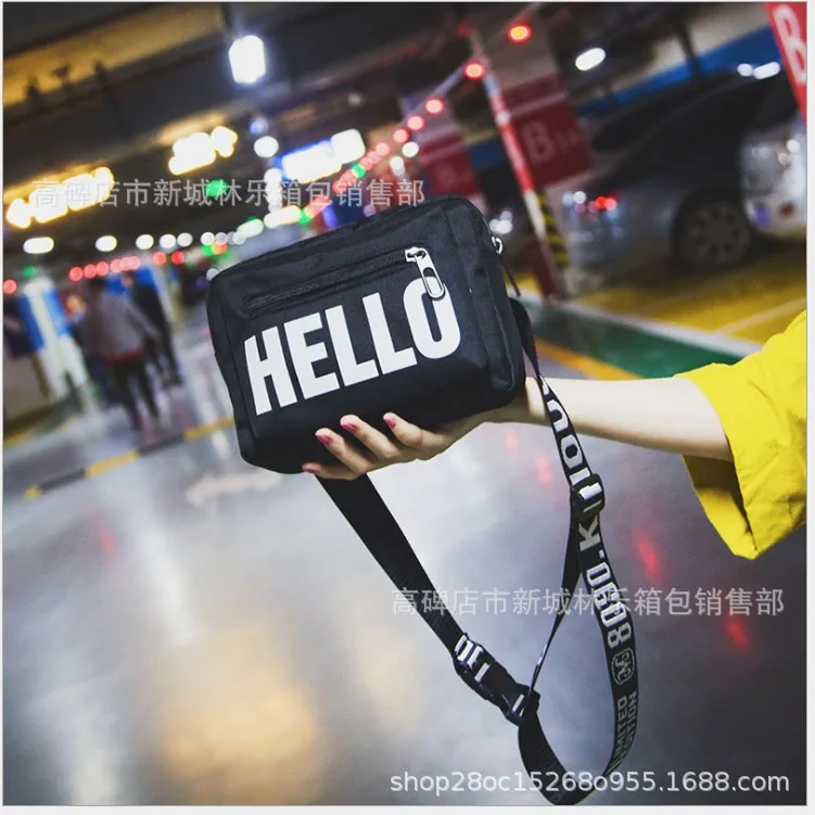 

Korean-style New Style Casual Fashion Fashion Cool Slaps Wallet Printed Letter Oblique Shoulder Bag
