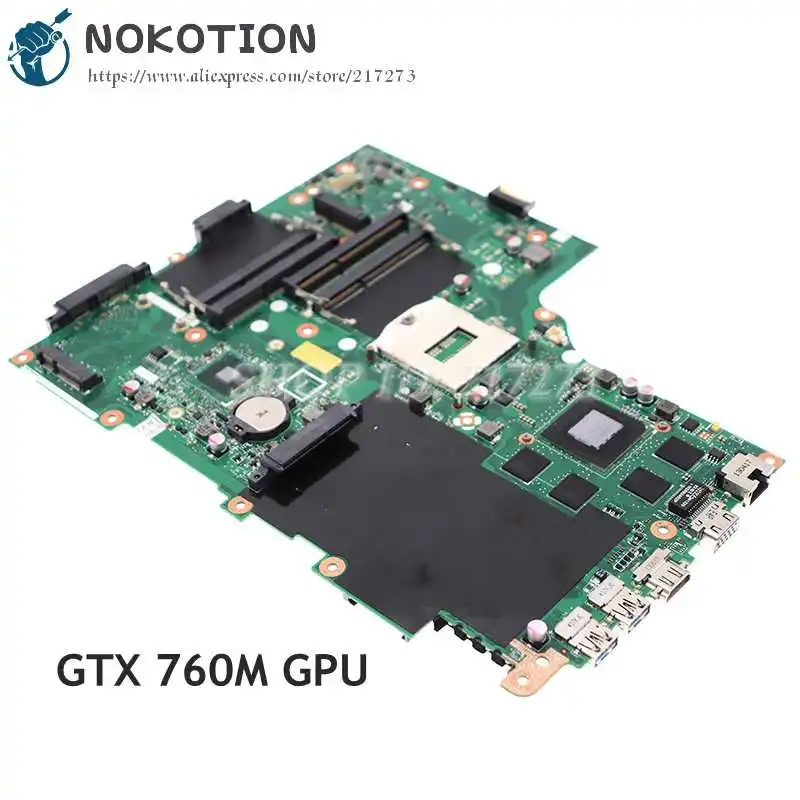 Материнская плата NOKOTION VA70HW для ноутбука ACER Aspire V3-772G V3-772 NBM8S11001 MAIN_BD_GDDR5 с