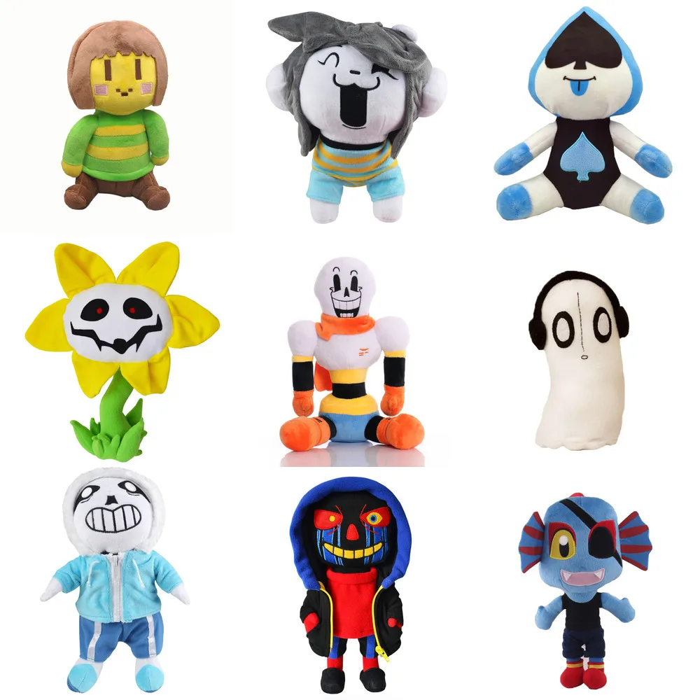 Undertale Plush Toy Anime Doll Sans Toriel Animal Soft Stuffed Children Best Birthday Gifts | Игрушки и хобби
