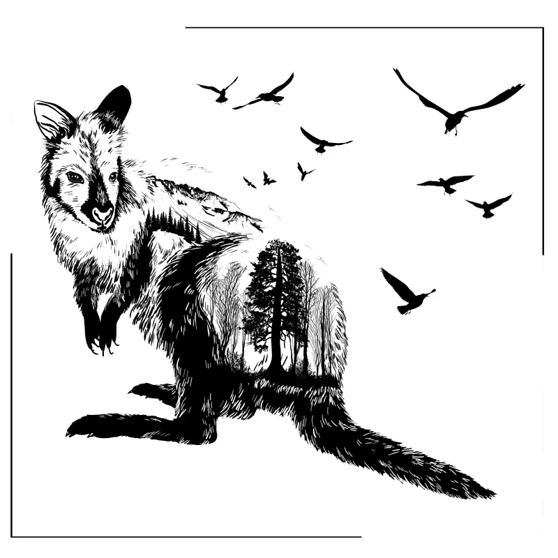 

Wild Animal Kangaroo Clear Silicone Stamps Scrapbooking Crafts Decorate Photo Album Embossing Cards Making Clear Stamps New