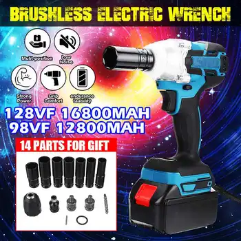 

Brushless Electric Impact Power Wrench Lithium-Ion Battery Variable Speed 520NM Torque Hand Drill Installation Power Tools