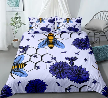 

Custom Insect Duvet Cover Set Cartoon Animal Bed Linen Set Twin Full Queen Size Comforter Cover Quilt Cover 2/3 Piece Bedclothes