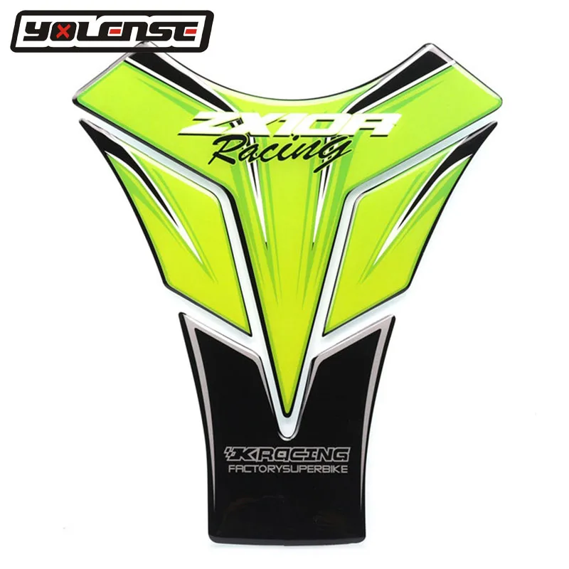 Мотоцикл 3D танк накладка протектор Наклейка чехол Tankp наклейка для KAWASAKI NINJA ZX-10R ZX10R ZX 10R 2010- 2011 2012