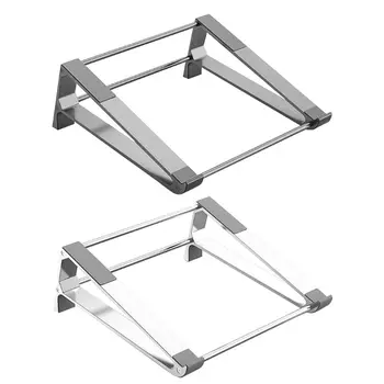 

Aluminum Alloy Adjustable Laptop Stand Folding Portable Notebook Bracket Lifting Cooling Holder for 11-17Inch MacBook Computer