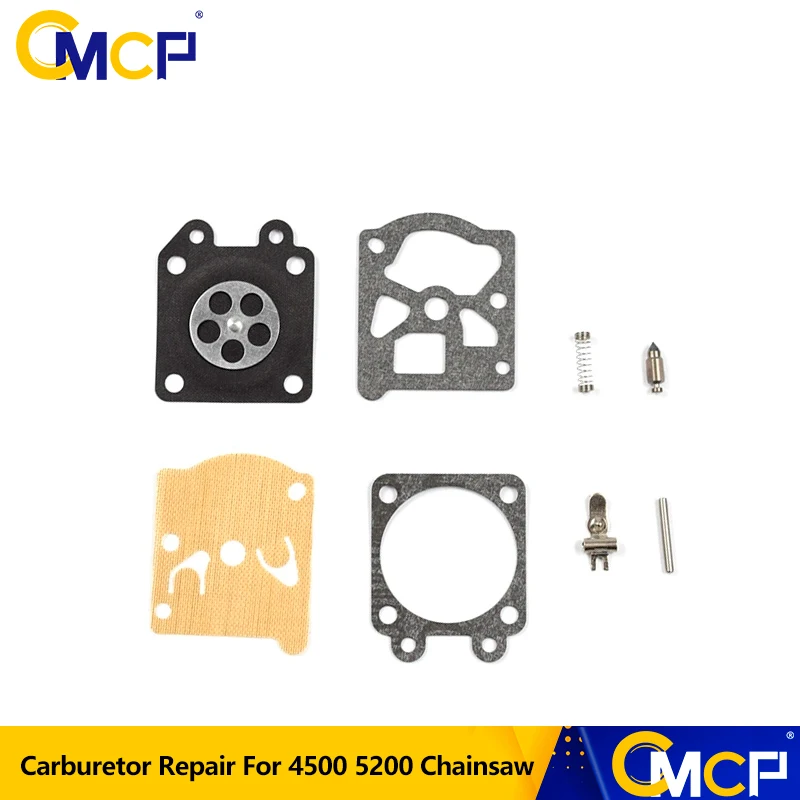 CMCP Carburetor Repair Kit for 4500 5200 Chainsaw Carburetor Diaphragm