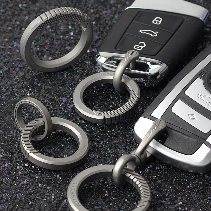 Real-Titanium-Luxury-Key-Chain-Men-Women-Keychain-Ultra-Lightweight-EDC-Jewelry-Key-Ring-Holder-Buck (3)