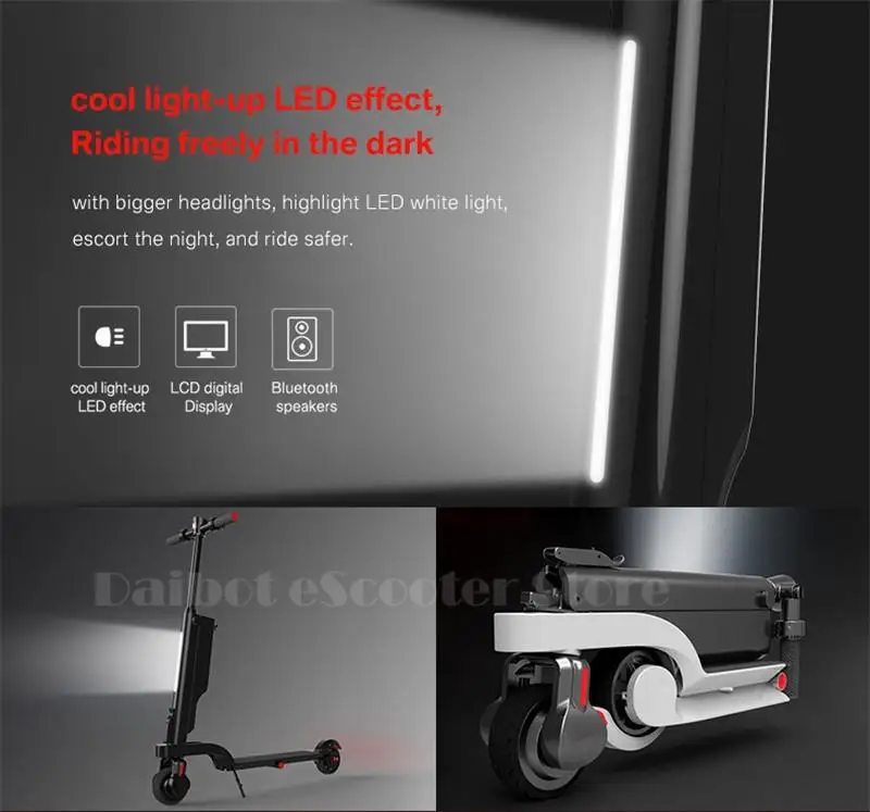 Мини X6 электрический самокат для взрослых электрические велосипеды два колеса 5,5 дюймов 200 Вт 24 в портативный Электрический велосипед