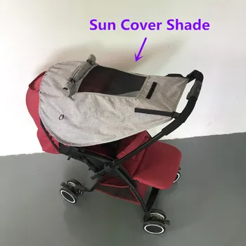 

Baby Stroller Sun Cover Carriage Awning Infant Pushchair Adjustable Sunshade Shield UV Protection Pram Canopy With Storage Bag