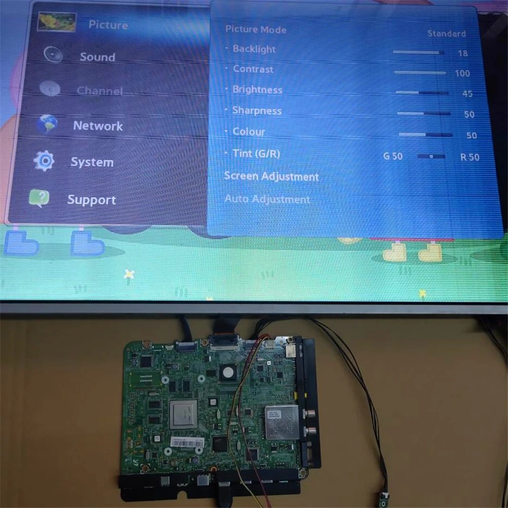 Good test working for Samsung UE55D6500VS BN94-05539G UE40d6500 BN41-01587 BN41-01587E UE55D6500 EU55D6500 EU40d6500 motherboard
