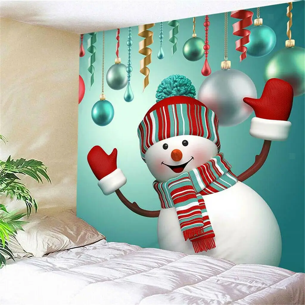 

Xmas Gift Wall Tapestry Artwork Tablecloth Bedspread