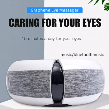 

Intelligent Air Compression Eye Massager Electric Eye Massager Vibration Bluetooth or Music Rechargeable Health Care Tools