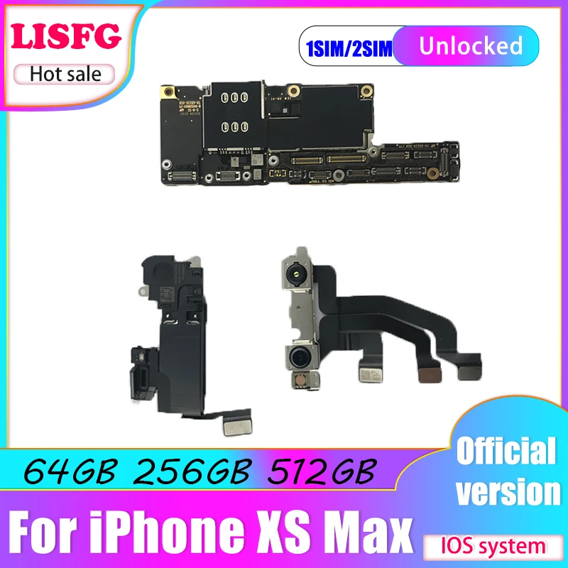 1/2 sim карты Поддержка iOS обновление LTE 4G сетевая материнская плата для iPhone XS MAX