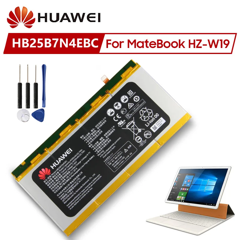 

Huawei Original Battery HB25B7N4EBC for Huawei MateBook E MateBook HZ-W19 4430mAh Authentic Tablet Battery