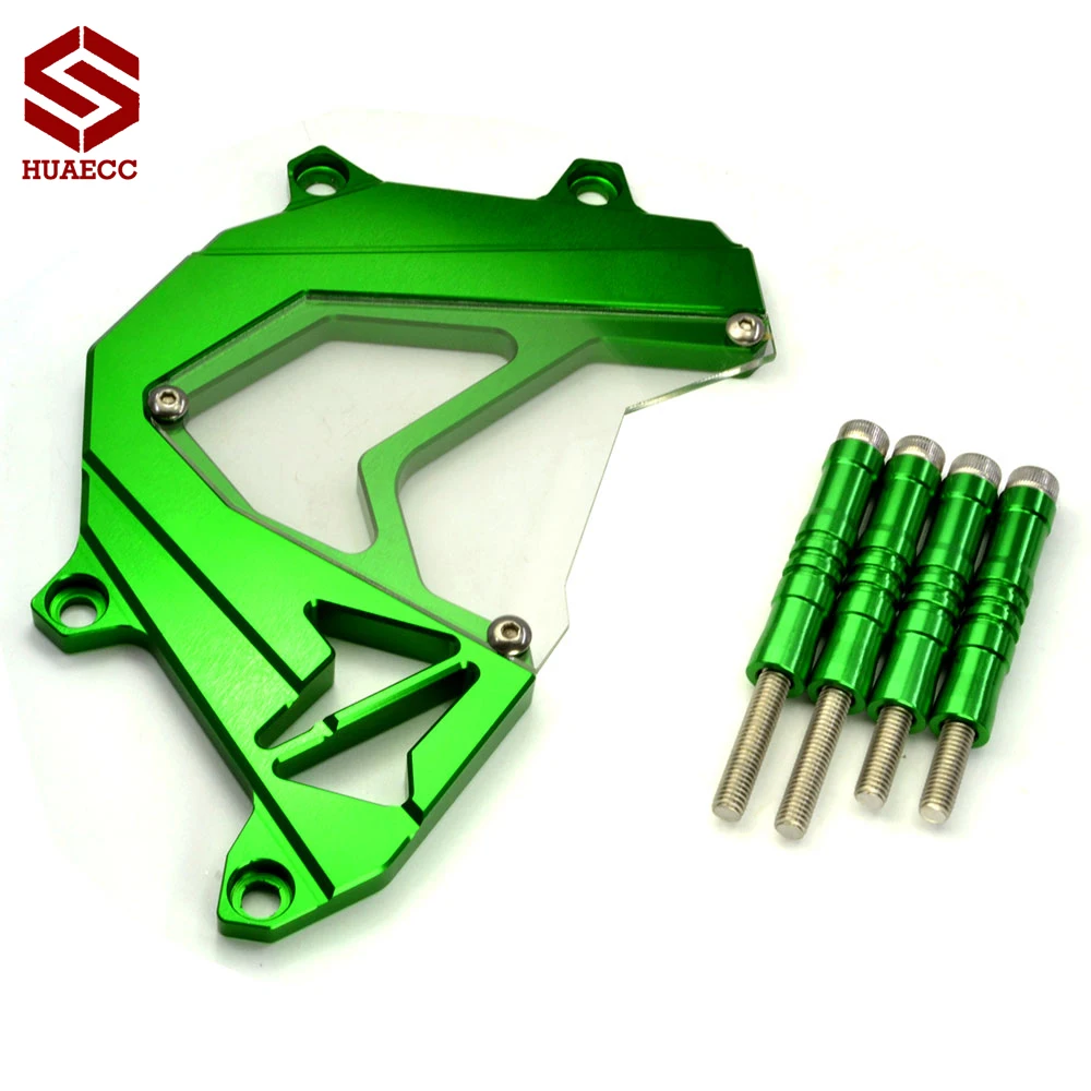 

Motorcycle Front Sprocket Panel Left Engine Guard Chain Cover for Kawasaki Z800 2013 2014 2015 2016