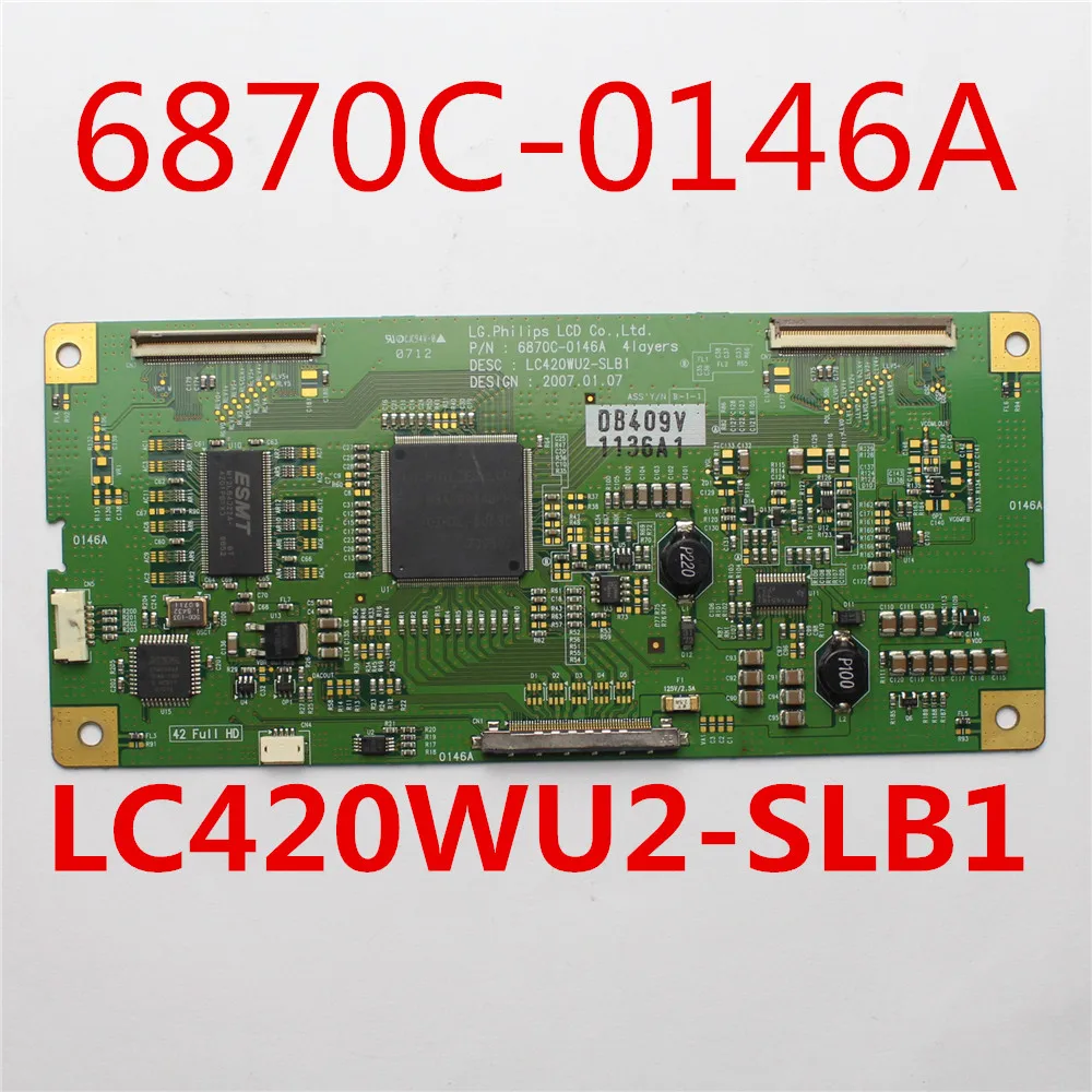 6870C 0146A LC420WU2 SLB1 Tcon доска для ТВ логическая профессиональная тестовая бесплатная