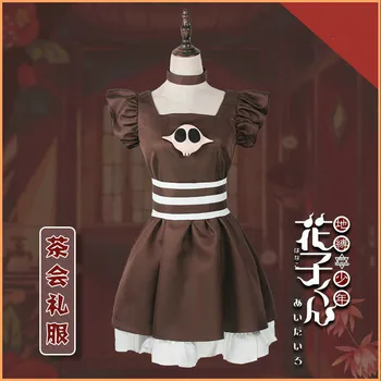 

Anime Toilet-Bound Hanako-kun Cosplay Costume Dress Girl Jibaku Shounen Yashiro Nene Black Gothic Lolita Halloween Set
