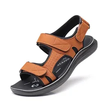 Дропшиппинг новые летние модные мужские пляжные сандалии гладиаторы Уличная обувь римская мужская повседневная обувь Большие размеры плоские туфли DB058