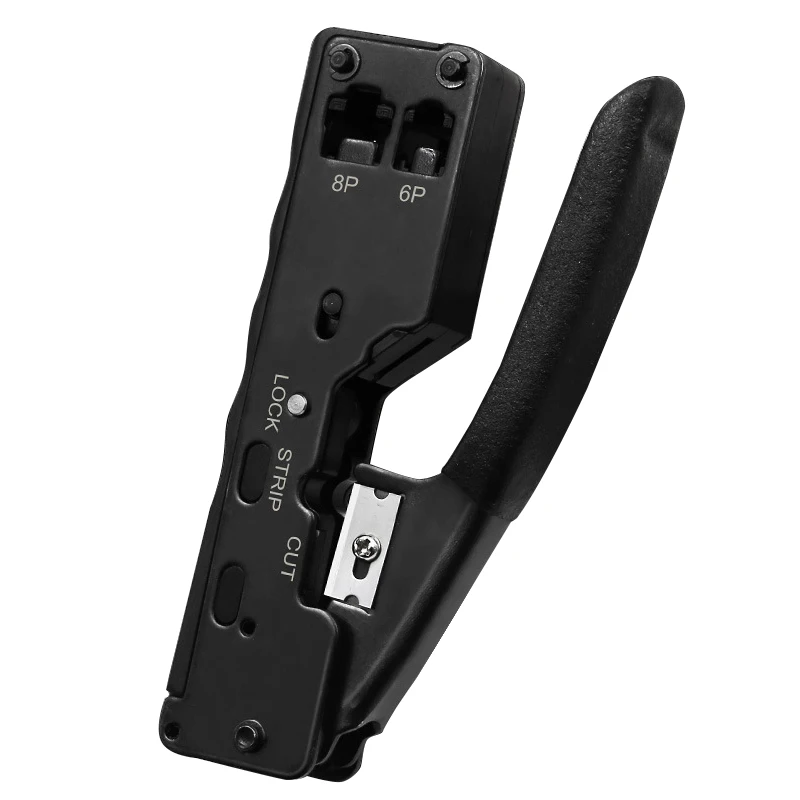 

6P 8P Pressure Interface Connector Crimping Pliers Cable Clamp Telephone Line Clamp Pliers Perforated Crystal Head Network Tool