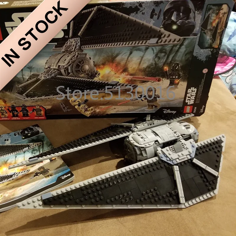

In stock 05048 Star Wars The TIE Striker 543pcs Compatible with 75154 Educational Building Blocks Bricks Kids Toys Model Gifts