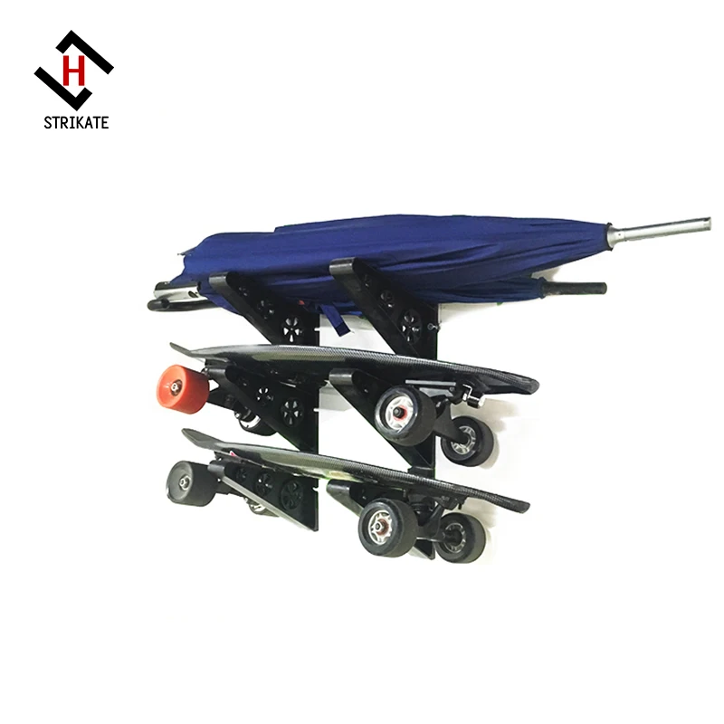 Wall Mounted Snowboard Board Display Hangers Brackets Hook Holder Keeper Stand 