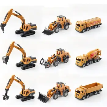 

JJRC Mini Engineering Alloy Car Tractor Toy Model Car Puzzle Toy for Children Boy Gift