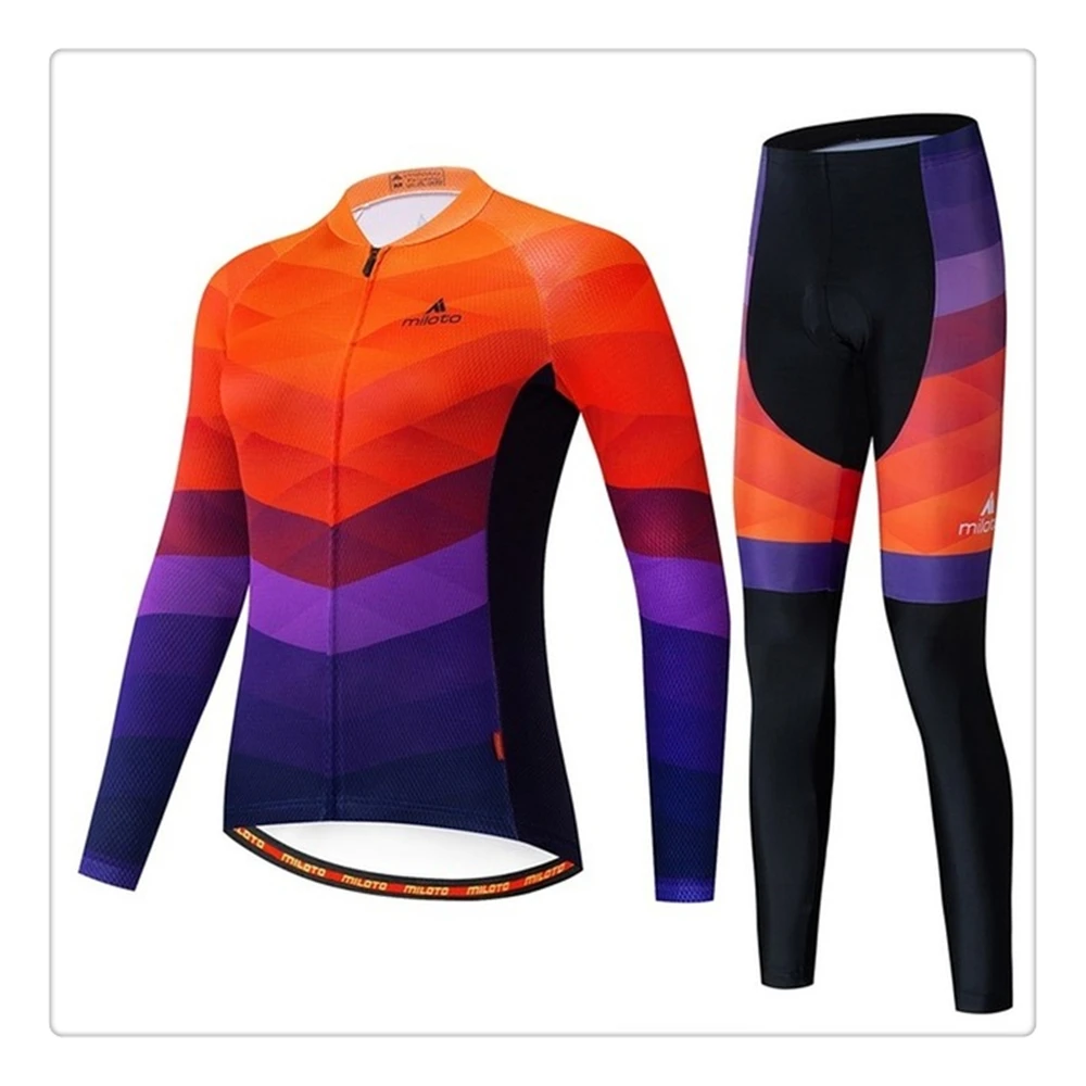 

Cycling Set Macaquinho Ciclismo Femino Mtb Mountain Road Uniforms Sports Team Bib Shorts Gel Pad Polyester Jersey Go Pro Sale