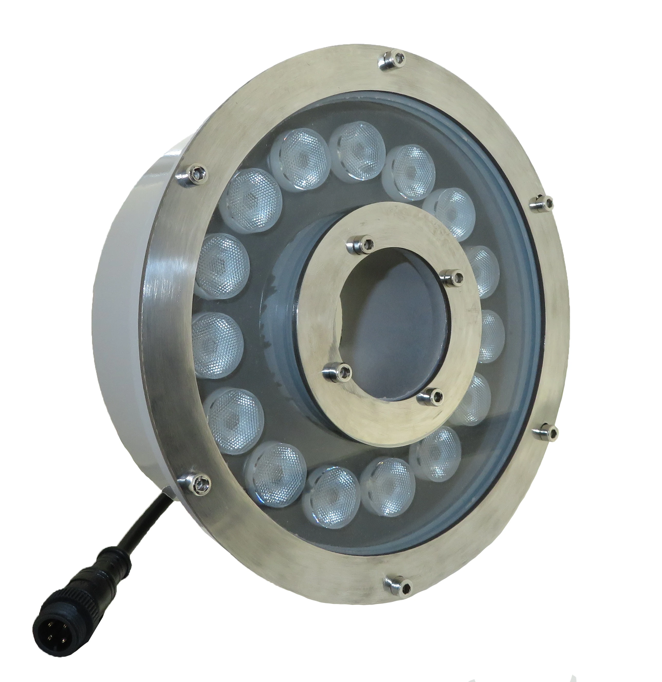 

DC24V IP68 LED Fountain Lamp 15W 30W Pool Light DMX512 RGB Colorful or Single Color Underwater Lights Garden Swimming Pond Decor
