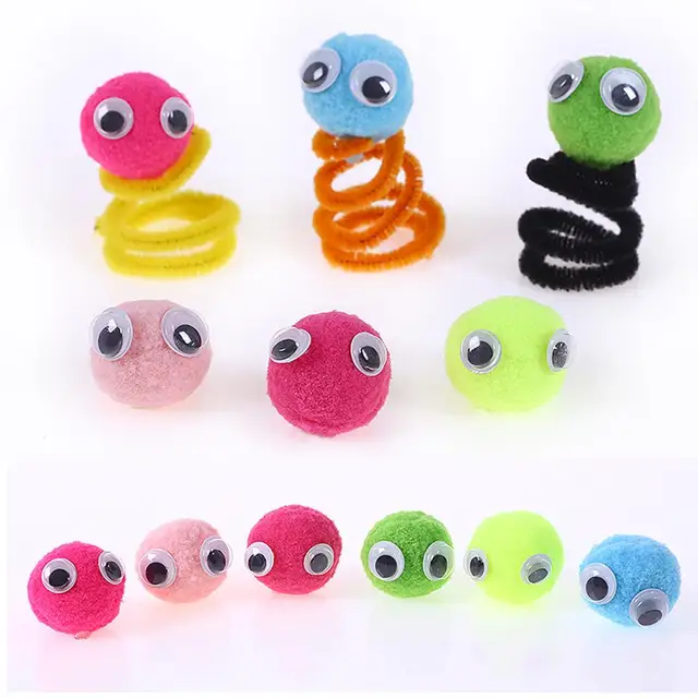 500 Pcs DIY Craft Toys Montessori Materials Children Puzzle Twisted Plush Sticks Pipe Cleaner Handmade Toy Educational Toys 3