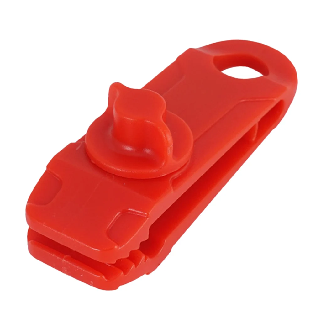 Heavy Duty Camping Tarp Clips Tent Awning Clamps Guyline Fastener Durable Lightweight Portable Outdoor Camping Accessories