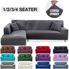 Housse extensible universelle pour canapé et fauteuil 1/2/3/4 places, pour salon, compatible avec canapé d'angle
