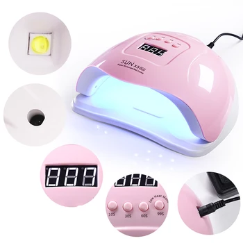 

80W Nail UV Lamp Nail Art Dryer 30s/60s/99s USB Cable Lamp Curing Gel Polish 36 LEDS UV Lamp Nail Art Design Drying Tools