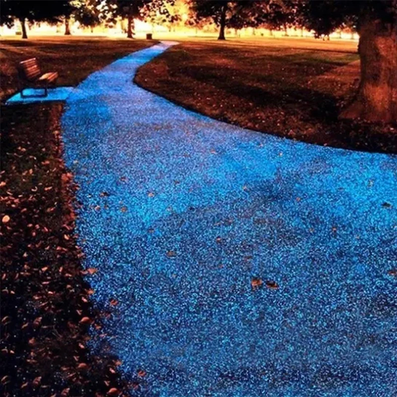 Luminous Sand 30g/Pack Luminous Sand for Garden Decoration In The Dark Pebbles Glowing Stone Wishing Bottle Walkways Aquariums Ornaments