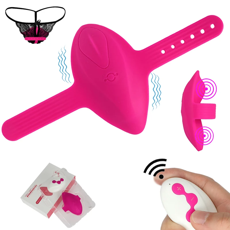Wireless Remote Wearable Invisable Clit Vibrator 10 Speeds Clitoris Stimulator Pussy Vibrator Panties Sex Toys Women Masturbator