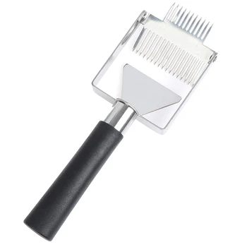 

Beekeeping Tools Beehive Honey Cutter Uncapping Scraper Plastic Handle Honeycomb Scraper Equipment Uncapping Knife Fork Shovel