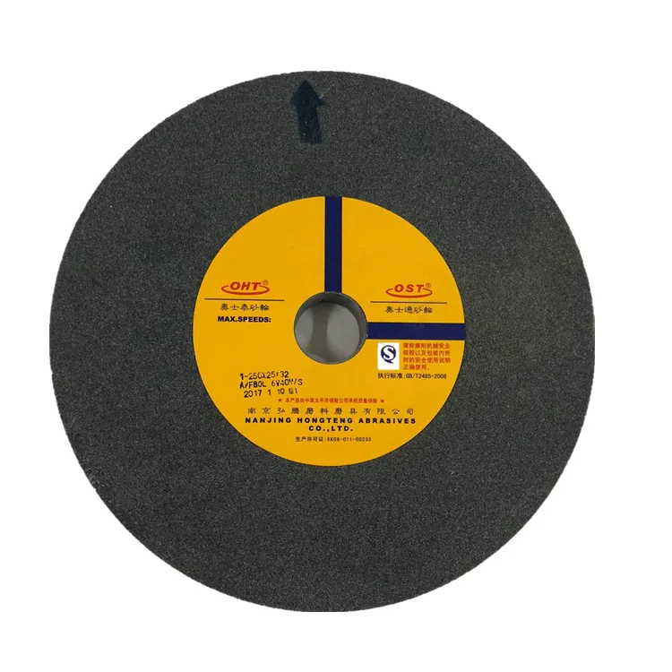 Ao shi diantong A250 X 25X32 Large Pores Brown Corundum Grinding Wheel OST Card Large Pores Grinding Wheel Grinding Rubber Only