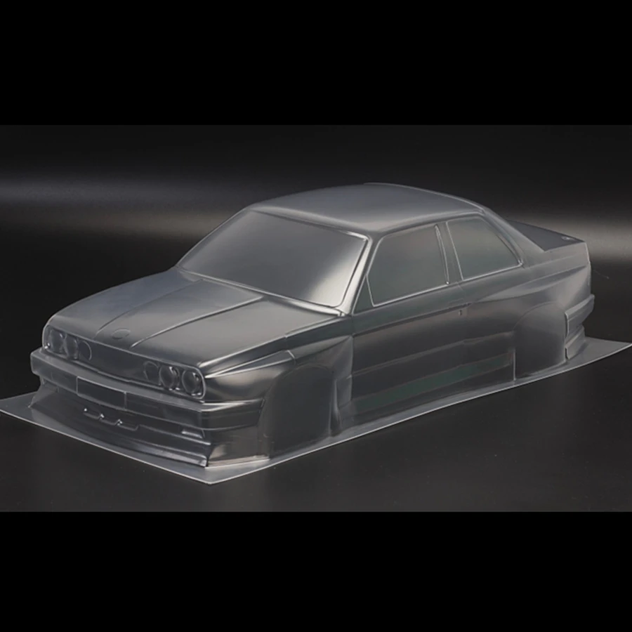 TeamC BMWW E30 M3 Rc Дрифт модель автомобиля прозрачный корпус из поликарбоната 258 мм Колесная база для 1/10 Масштаб RC игрушки плоские ходовые электрические автомобили