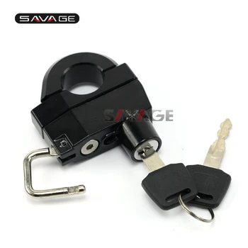 

25mm Handlebar Universal Helmet Lock For HONDA VT 400 600 750 1100 1300 C/DC/RS SHADOW VTX 1800 1300 C/R/S/T/F/N/CX