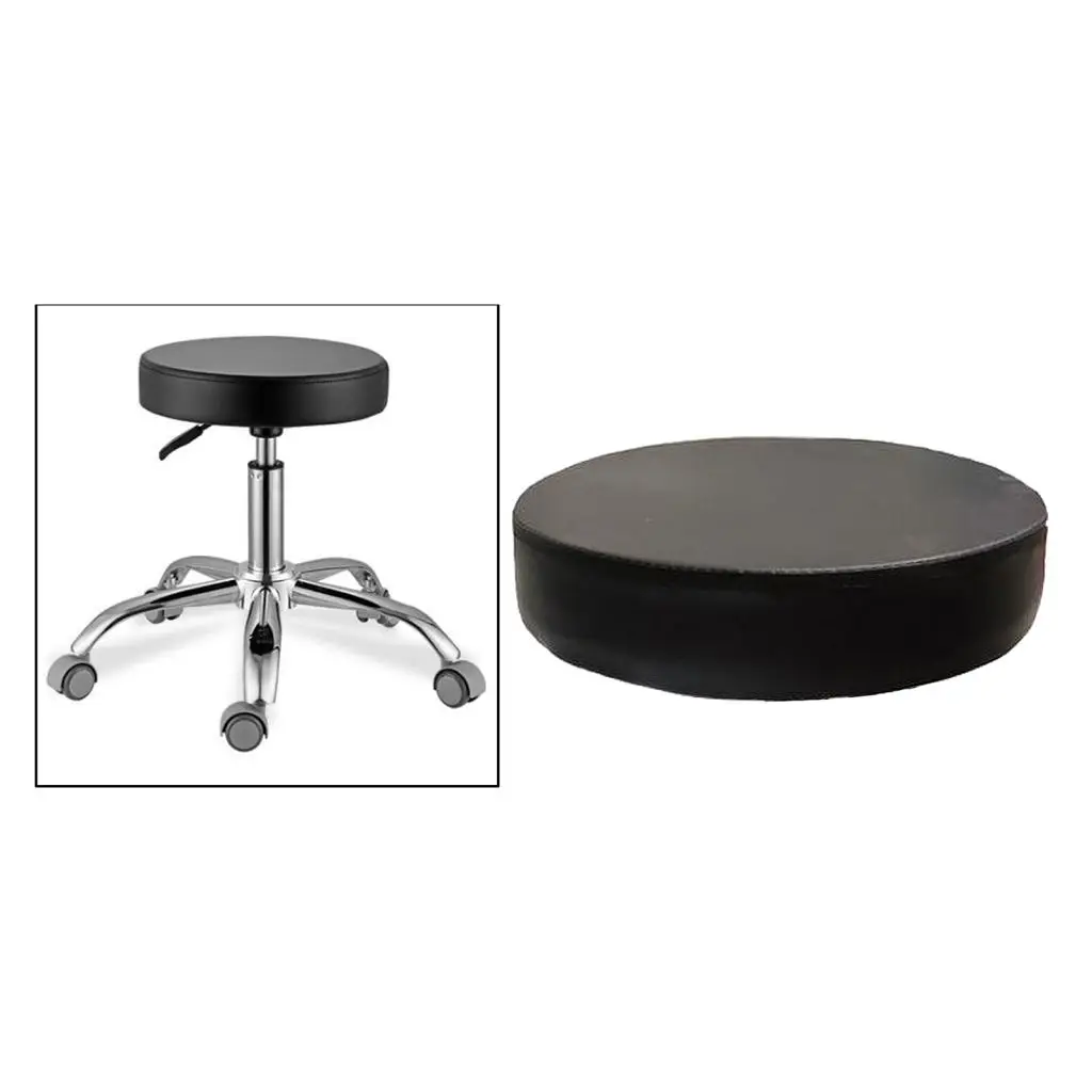 Universal Round Bar Stool Replacement Seat Cushion for SPA Beauty Salon Barstool Cushion Round Bar Stool Cushion Bar Seats